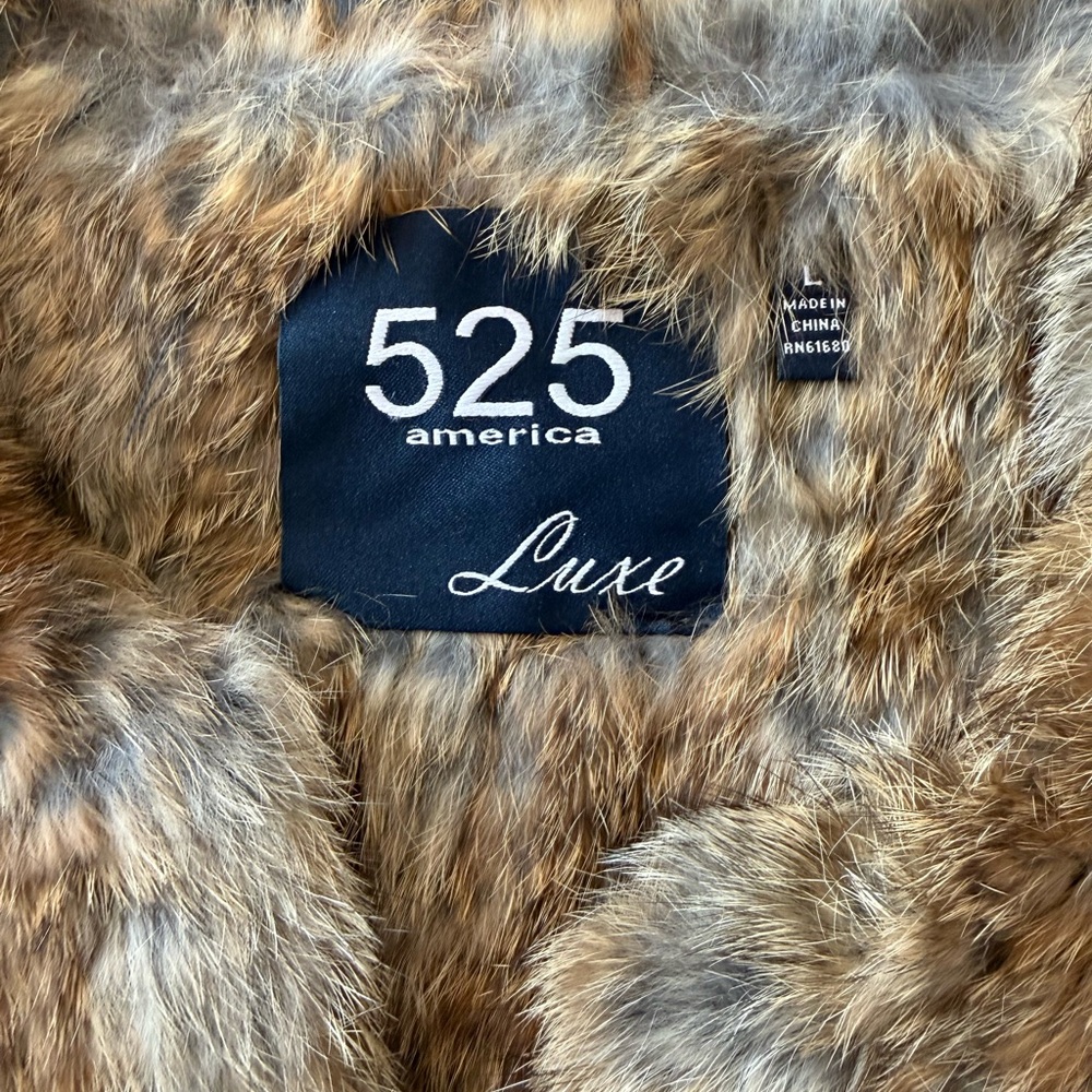 525 America Luxe Fur vest